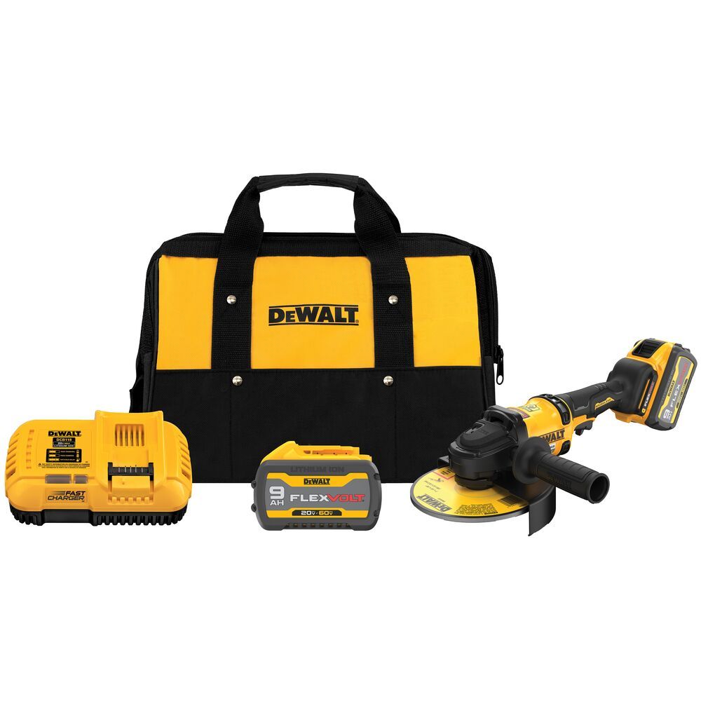 DCG440X2 60V MAX* 7 in. Brushless Cordless Grinder with Kickback Brake Kit